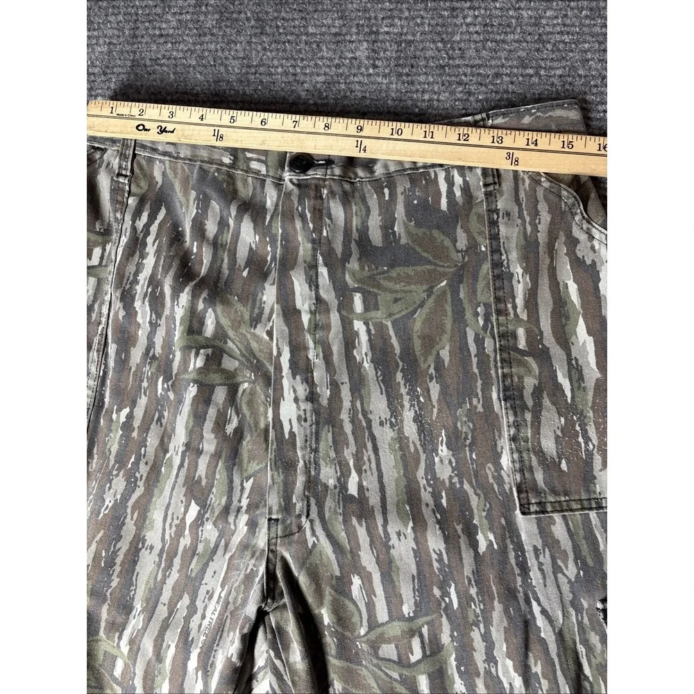 Buck Apparel Hunting Pants Camo‎ Mens 31 X 24 Vintage Real Tree Grunge
